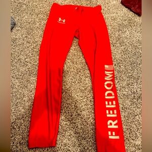 High rise under Armour heat gear leggings